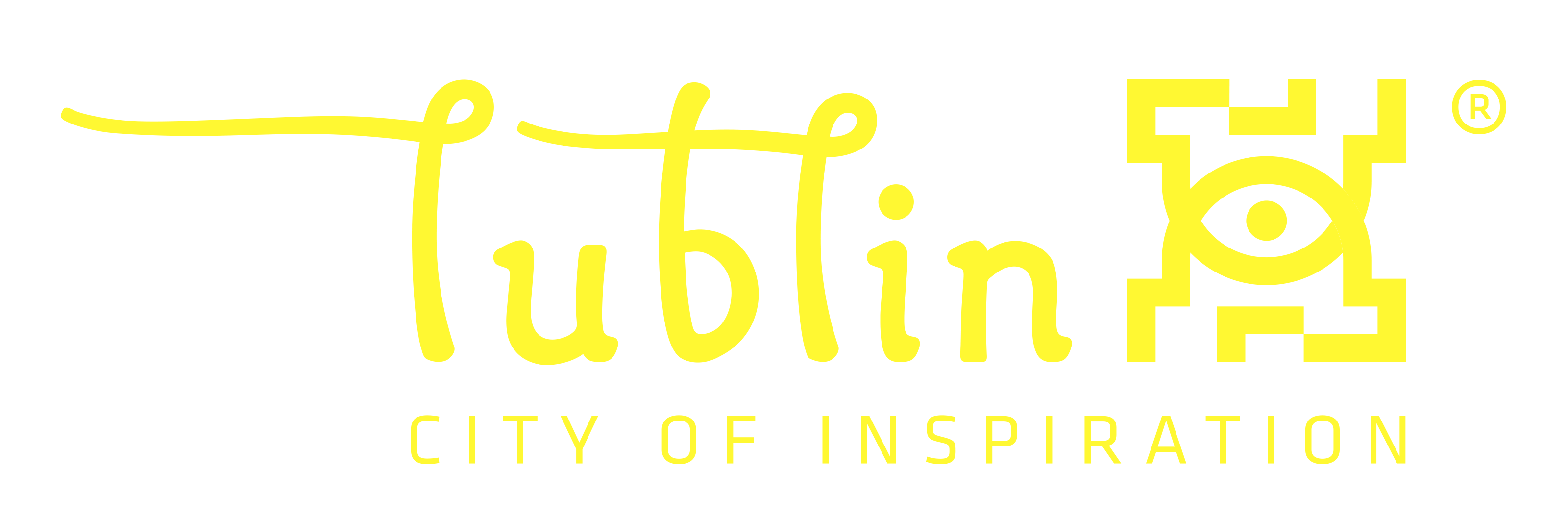 Kontrastowe logo Miasta Lublin